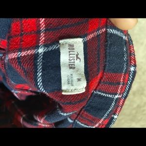 Red, White, and Blue Hollister Flannel